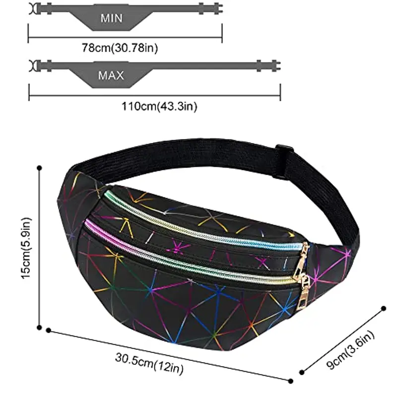 Flintronic Marsupio Donna Nero 2327477 miniatura 3