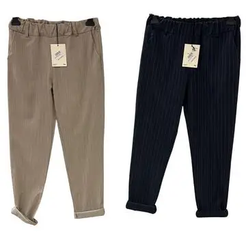 PANTALONE DONNA GESSATO FLORA 266075