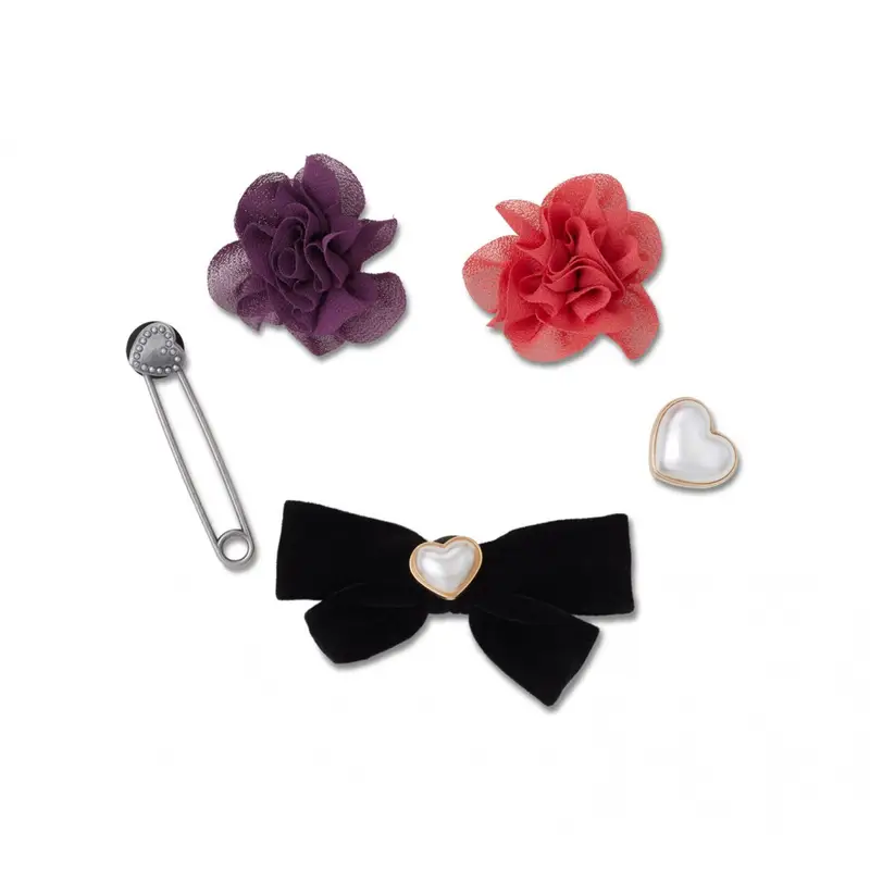 Floral and pearl 5 pack