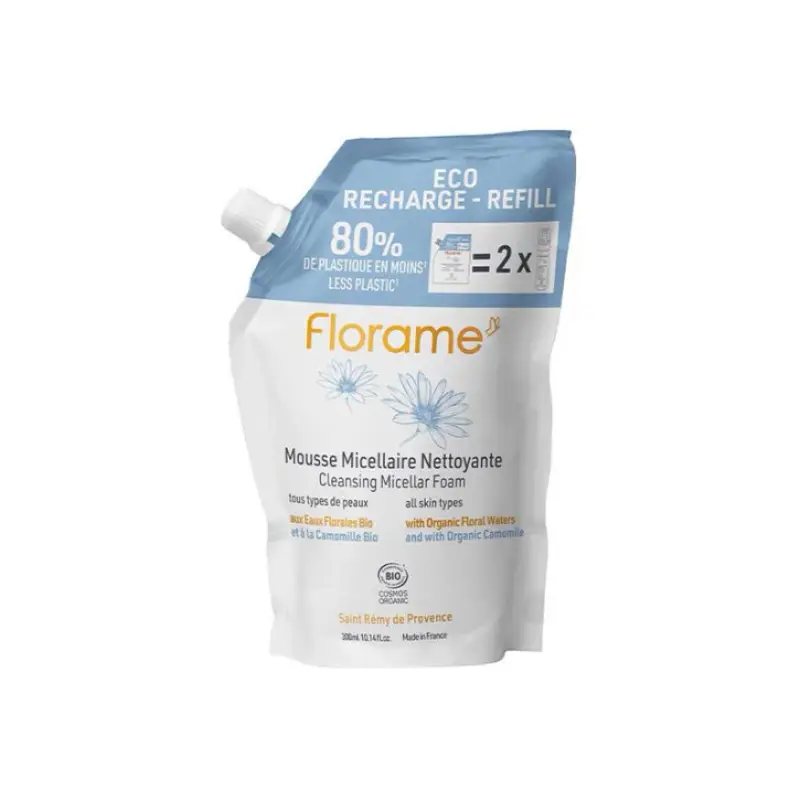 Eco Ricarica Mousse Micellare Detergente Bio 300ml