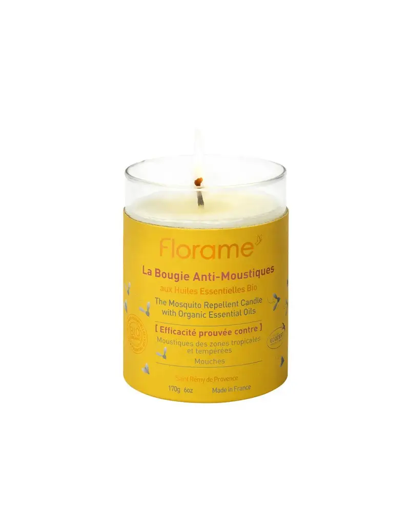 La Candela Anti Zanzare Con Oli Essenziali Bio 170g