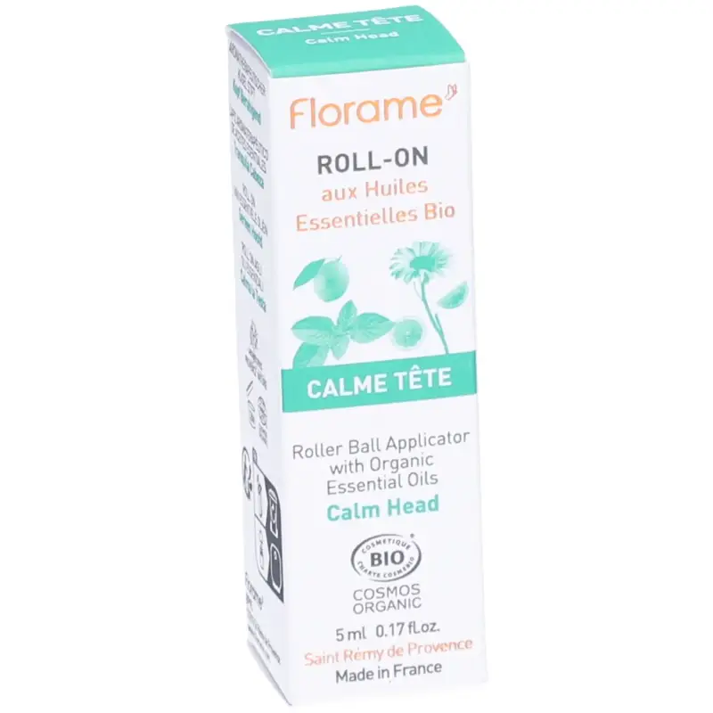 Roll-on Calme Tete Con Oli Essenziali Bio 5ml