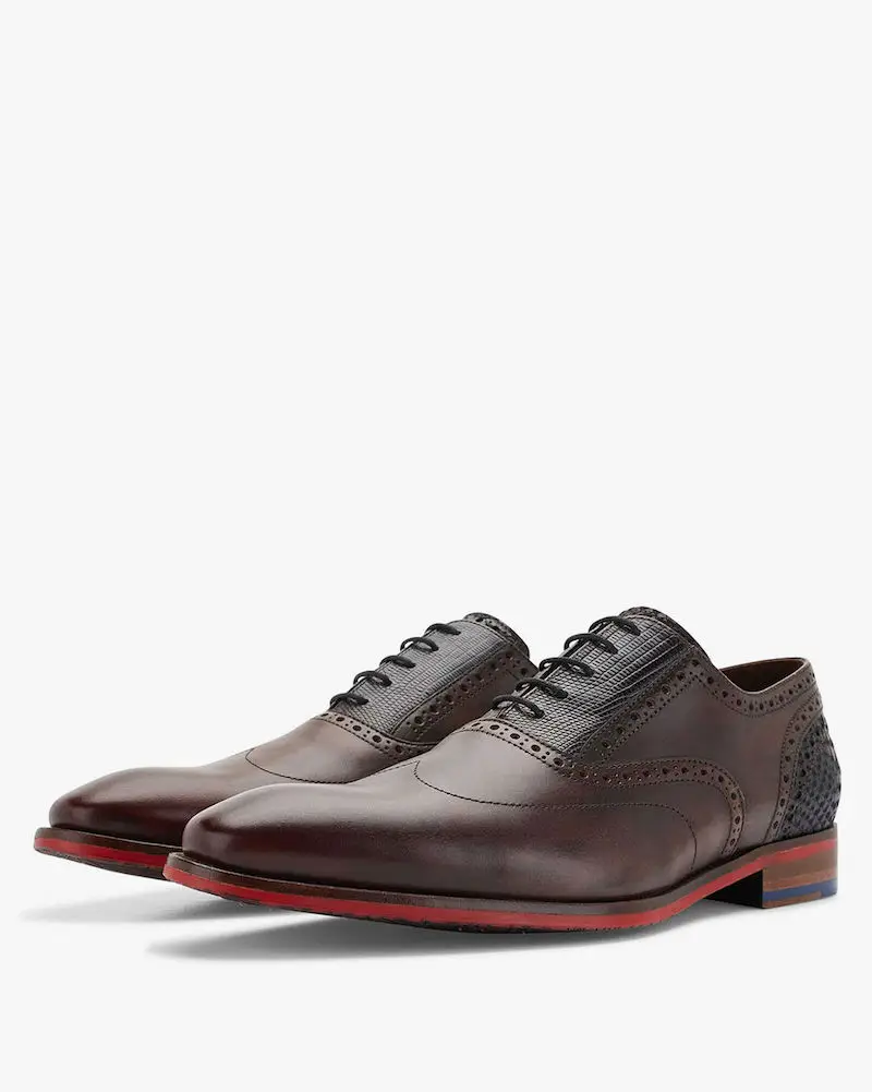 Floris van Bommel Braun 19062/02 Scarpe da uomo | Maat: 44