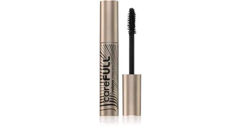 CareFULL mascara volumizzante e trattante con vitamina E colore nero 11 ml