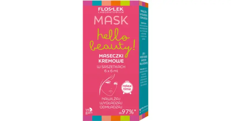 Hello Beauty! Floslek Laboratorium Set Confezione Regalo Per L’Applicazione Di Maschere Viso