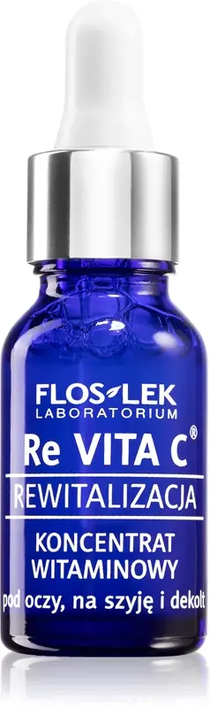 Re Vita C 40+ concentrato alle vitamine per occhi, collo e décolleté 15 ml