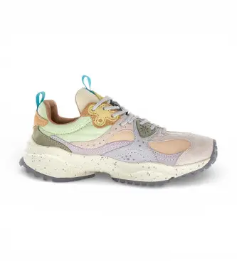 per donna 2019499 Sneakers in pelle multicolore Wave (36), Basso, Stringhe, Casual