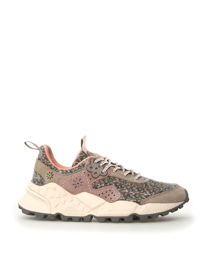 Sneaker in camoscio Grigio