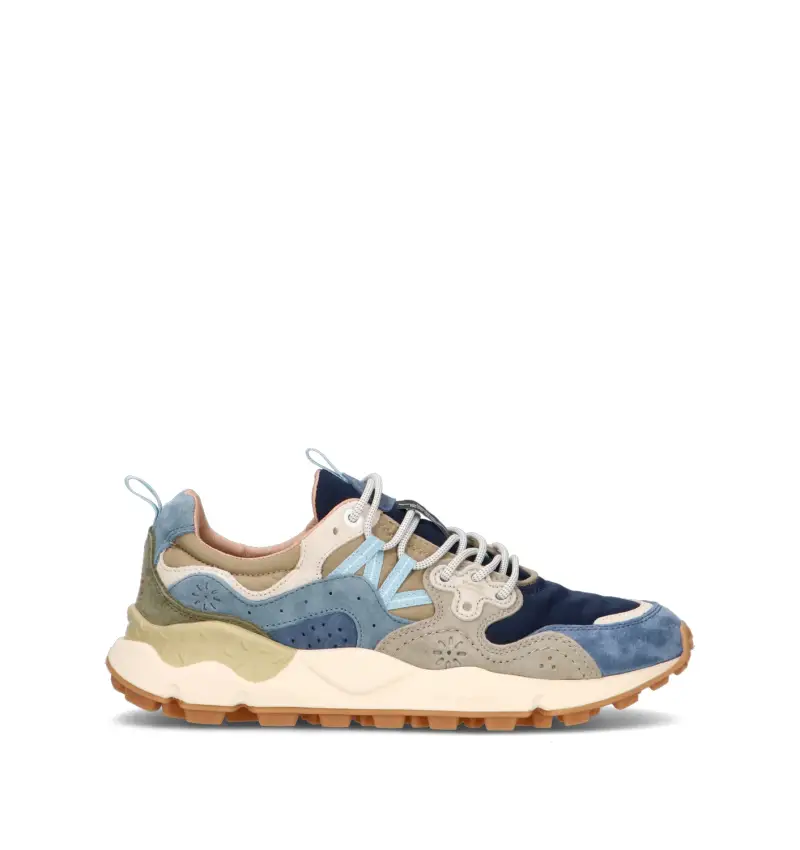 Sneaker uomo beige/blu Vario