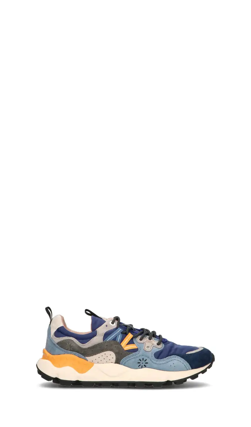 Sneaker uomo blu in suede Vario