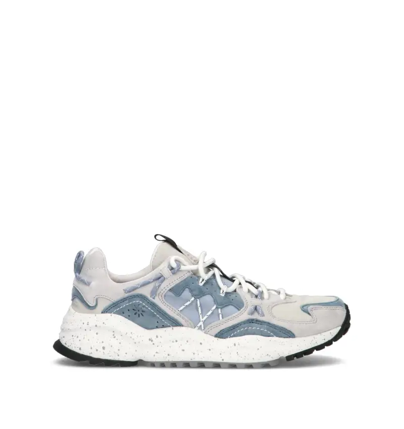 Sneaker uomo grigia/azzurra Vario