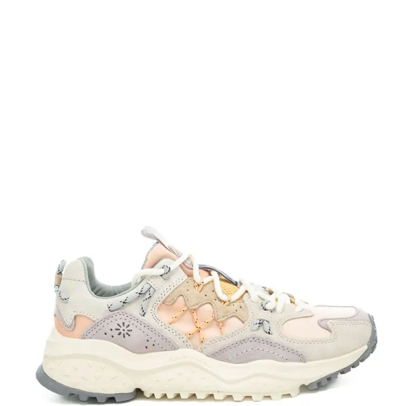 sneakers da donna yamabushi in tessuto tecnico bianche