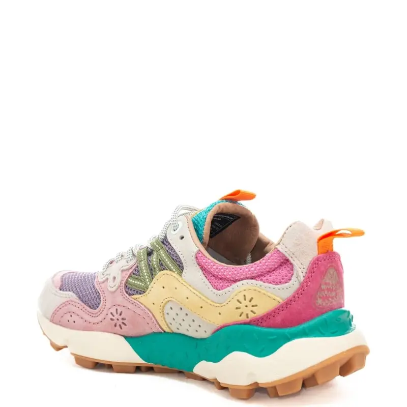 sneakers da donna yamano 3 in tessuto tecnico rosa lilla miniatura 3