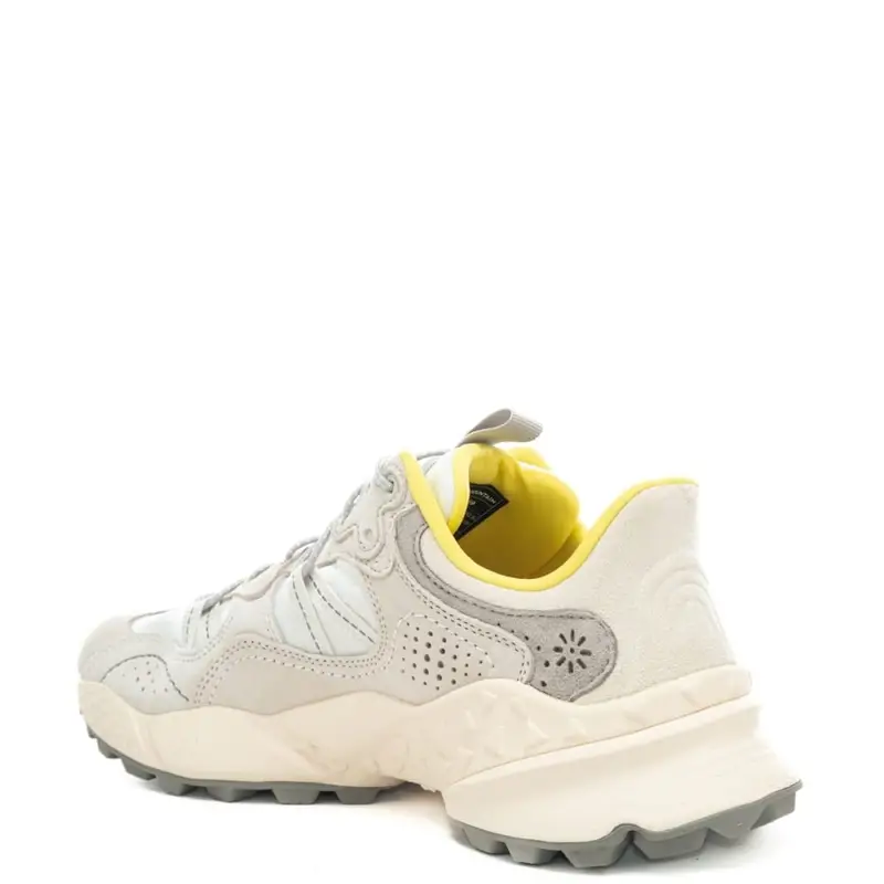 sneakers da uomo tiger hill in tessuto tecnico bianche miniatura 2