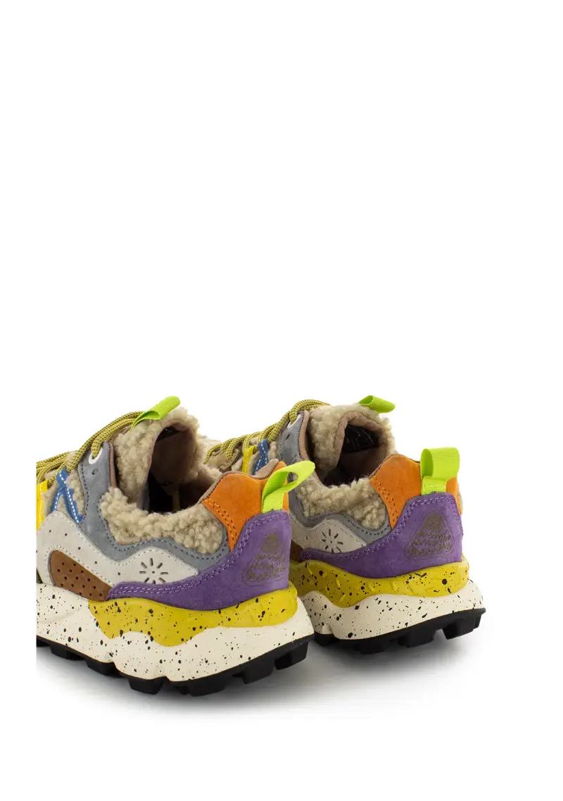 Sneakers Donna Beige miniatura 2