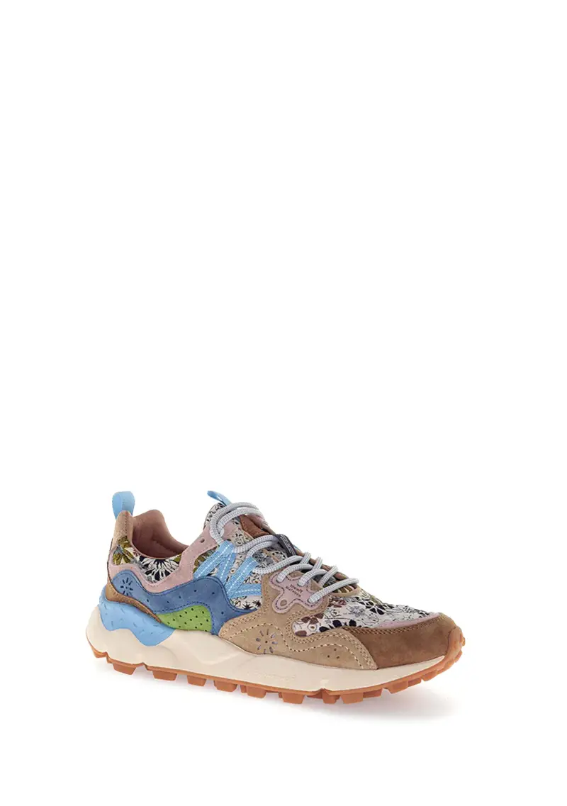 Sneakers Donna Beige miniatura 2