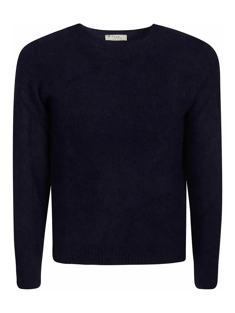 Girocollo in lana Blu scuro