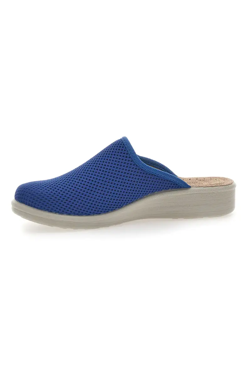 Ciabatte Blu con Sottopiede in Pelle FLY FLOT 83368FE [AVIO] miniatura 4