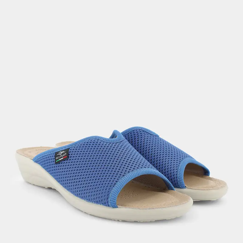 Ciabatte Fly Flot da Donna, azzurro miniatura 2