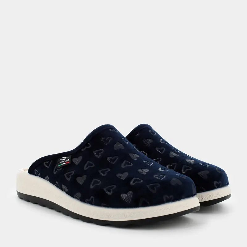 Ciabatte Fly Flot da Donna, blu miniatura 2