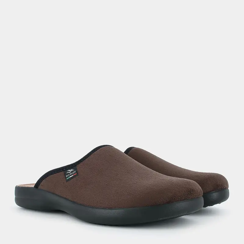 Ciabatte Fly Flot da Uomo, marrone miniatura 2