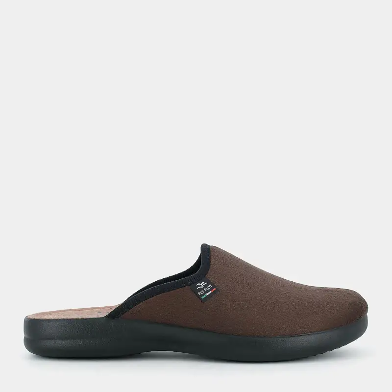 Ciabatte Fly Flot da Uomo, marrone