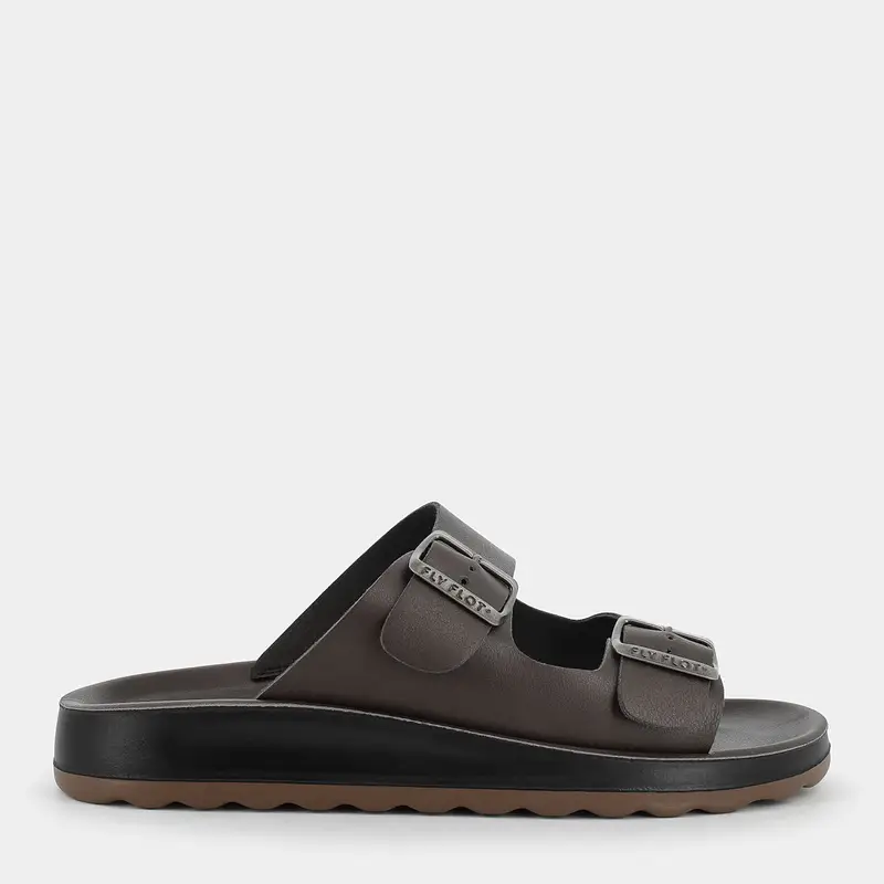 Ciabatte Fly Flot da Uomo, marrone