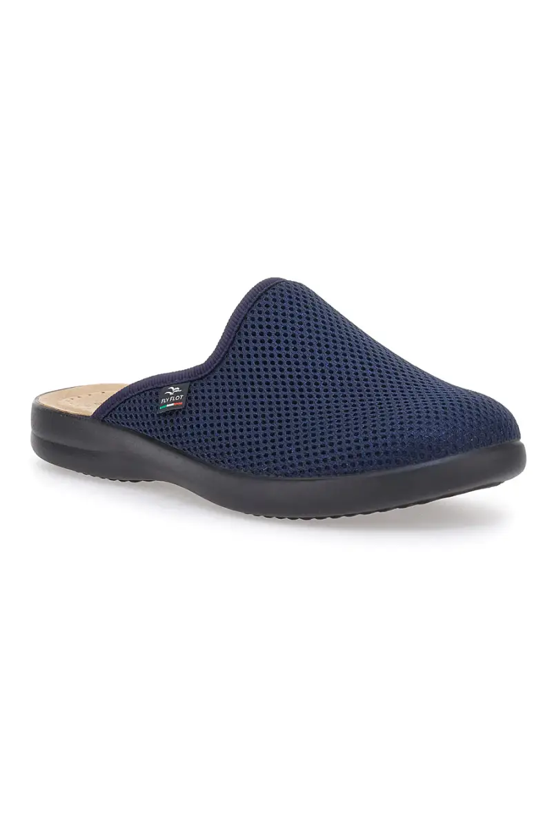 Pantofola Blu Made In Italy Con Plantare Anatomico Fly Flot 7118 [BLUE] miniatura 2