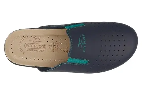 Fly Flot | Woman Professional, Zoccoli Sanitari Donna con Elastico Regolabile, Ciabatta con Tomaia in Pelle Forata miniatura 2
