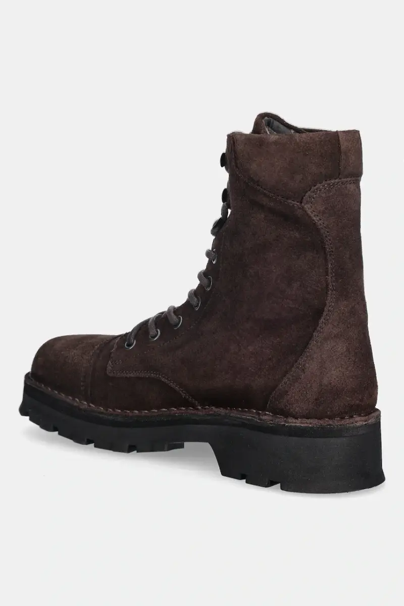 scarpe in camoscio KAFT126FLY uomo colore marrone P211126002 miniatura 3