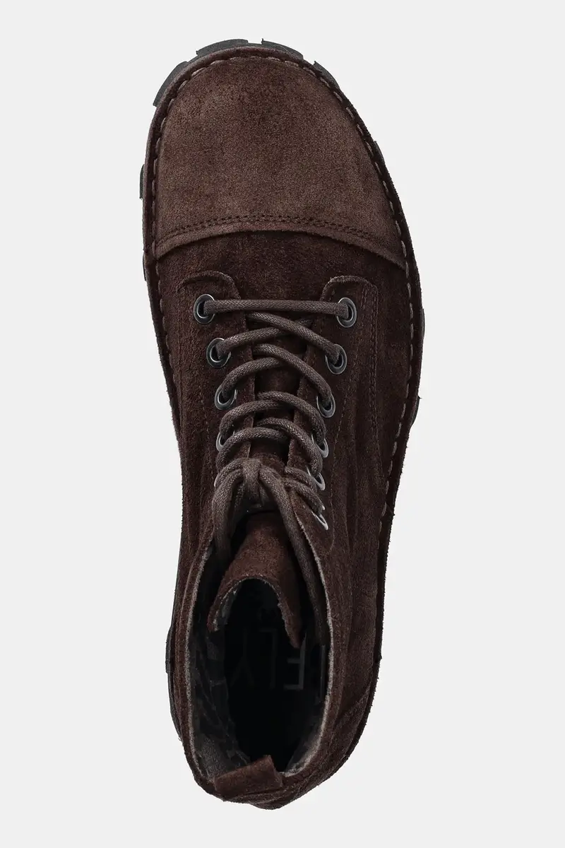 scarpe in camoscio KELF167FLY uomo colore marrone P211167001 miniatura 4