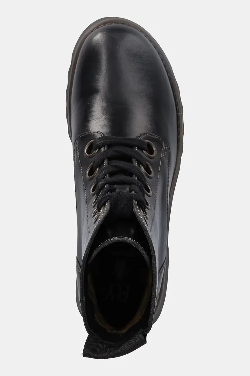 stivaletti alla caviglia in pelle RAGI539FLY donna colore nero P144539003 miniatura 4