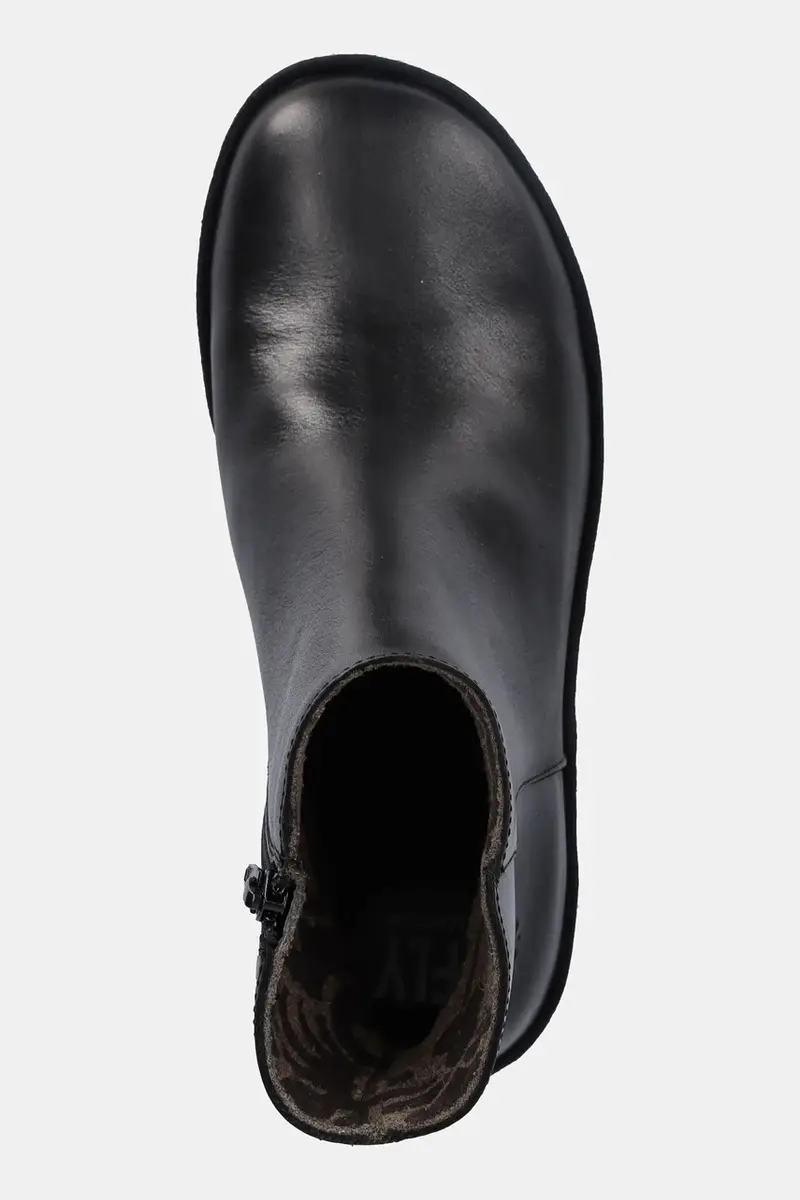 stivaletti alla caviglia in pelle TRIG514FLY donna colore nero P501514001 miniatura 4