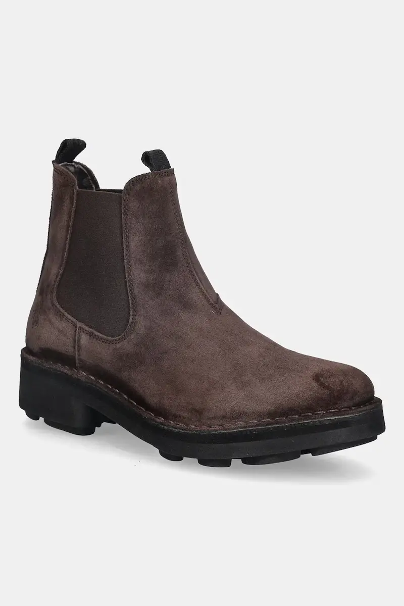 Fly London Stivaletti Chelsea Uomo Marrone 3425358