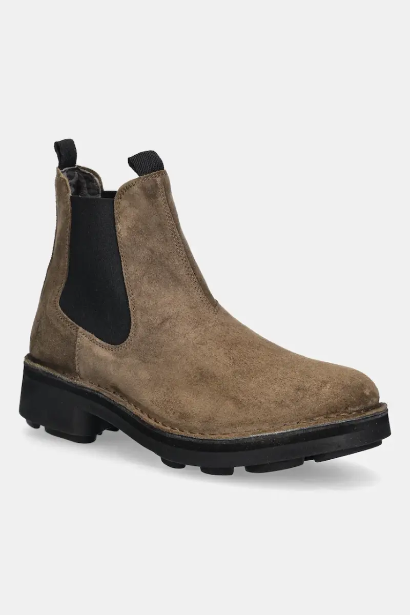 Fly London Stivaletti Chelsea Uomo Marrone 3772264