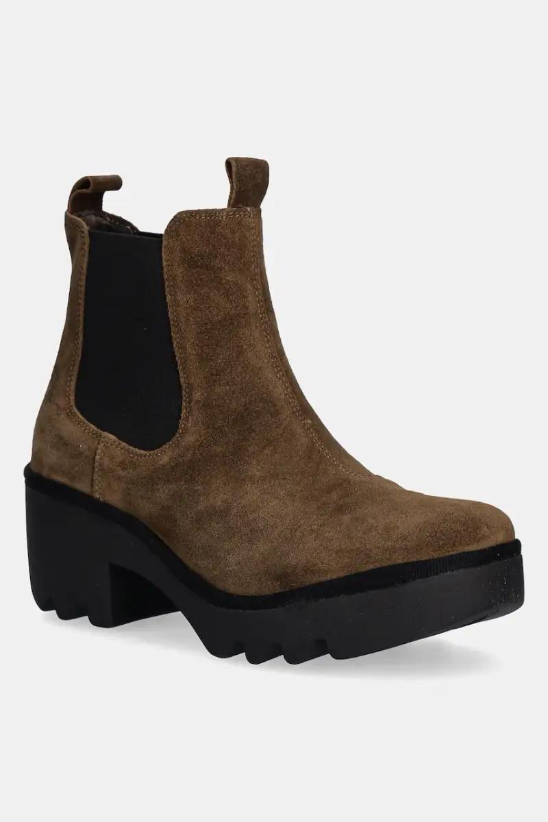 Fly London Stivaletti Chelsea Donna Marrone 3250500