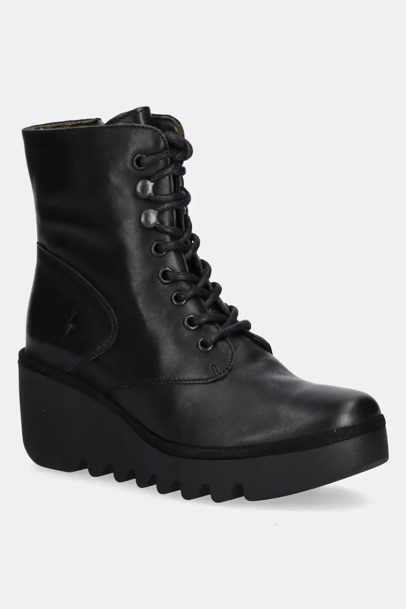 stivali da motociclista in pelle BIRR534FLY donna colore nero P501534000