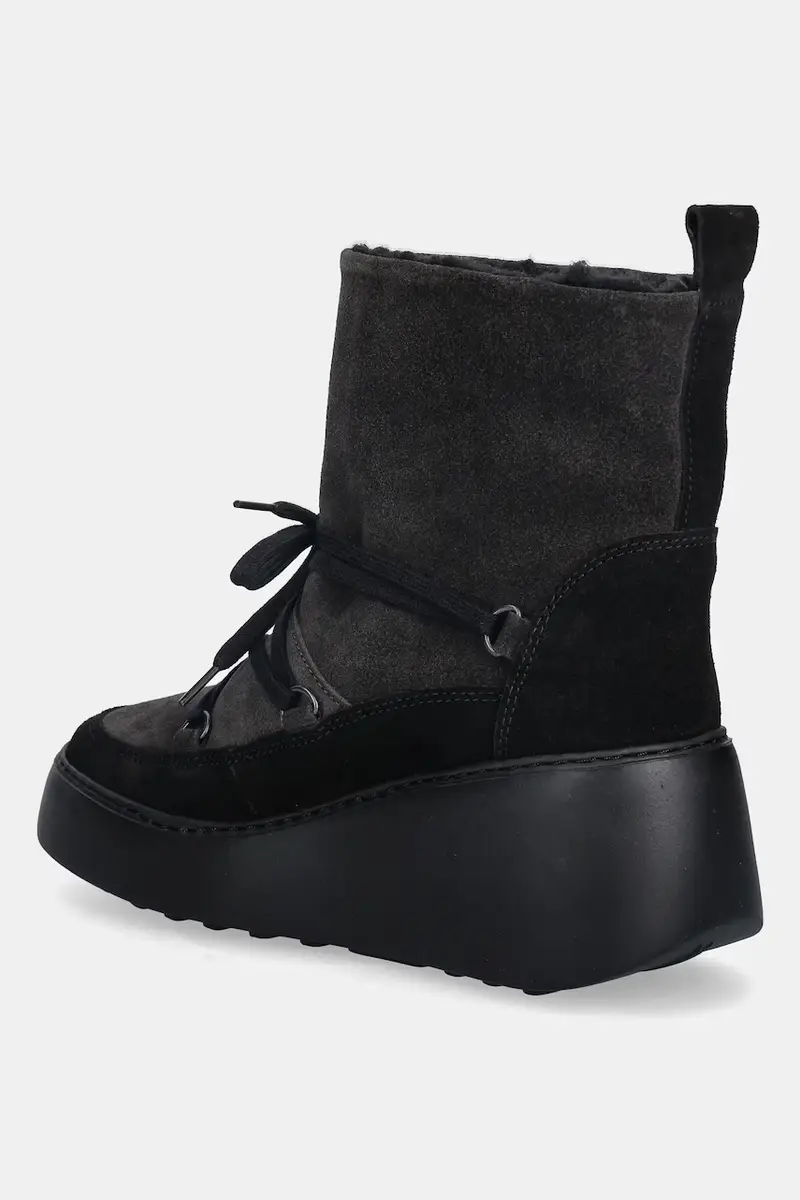 stivali da neve in camoscio DERE725FLY colore verde P601725003 miniatura 3