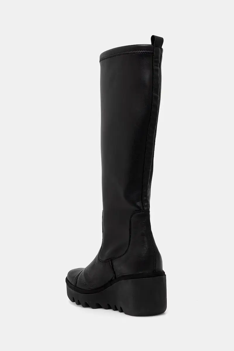 stivali in pelle BADI601FLY Nero miniatura 3