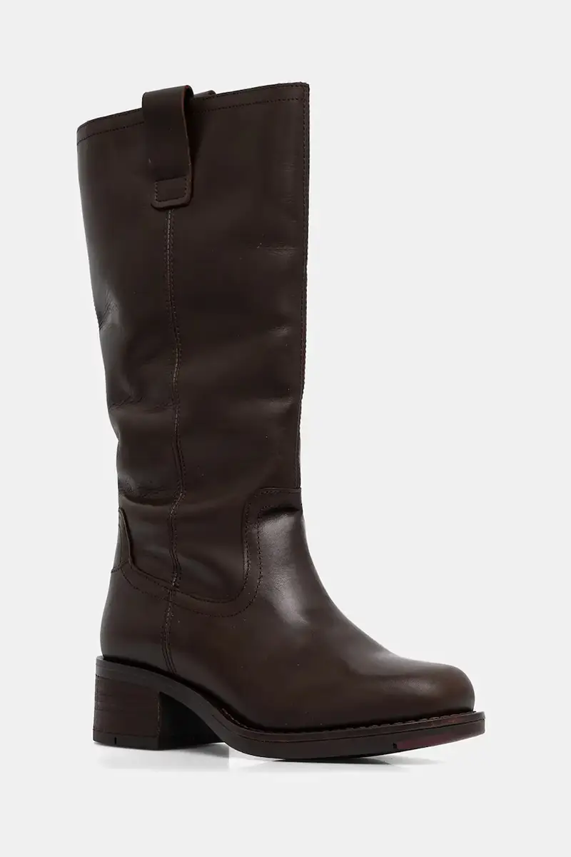 stivali in pelle RINT246FLY donna colore marrone P145346001