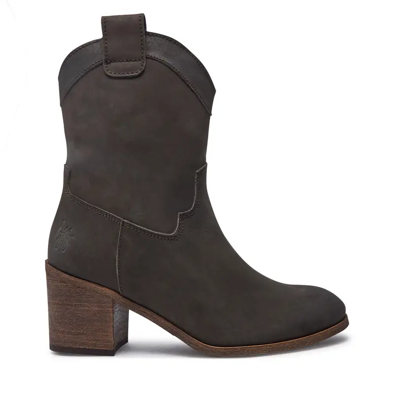 Stivali texani Fly London Daxifly P145166002 Marrone