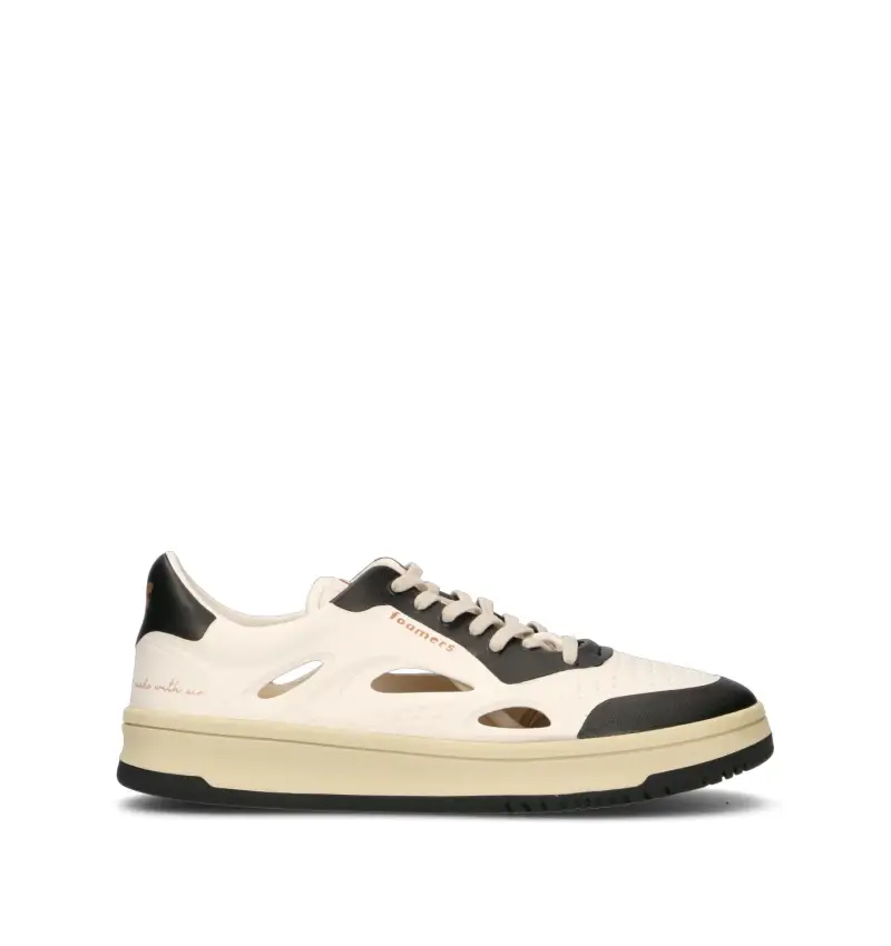 Sneaker donna bianca/nera Vario