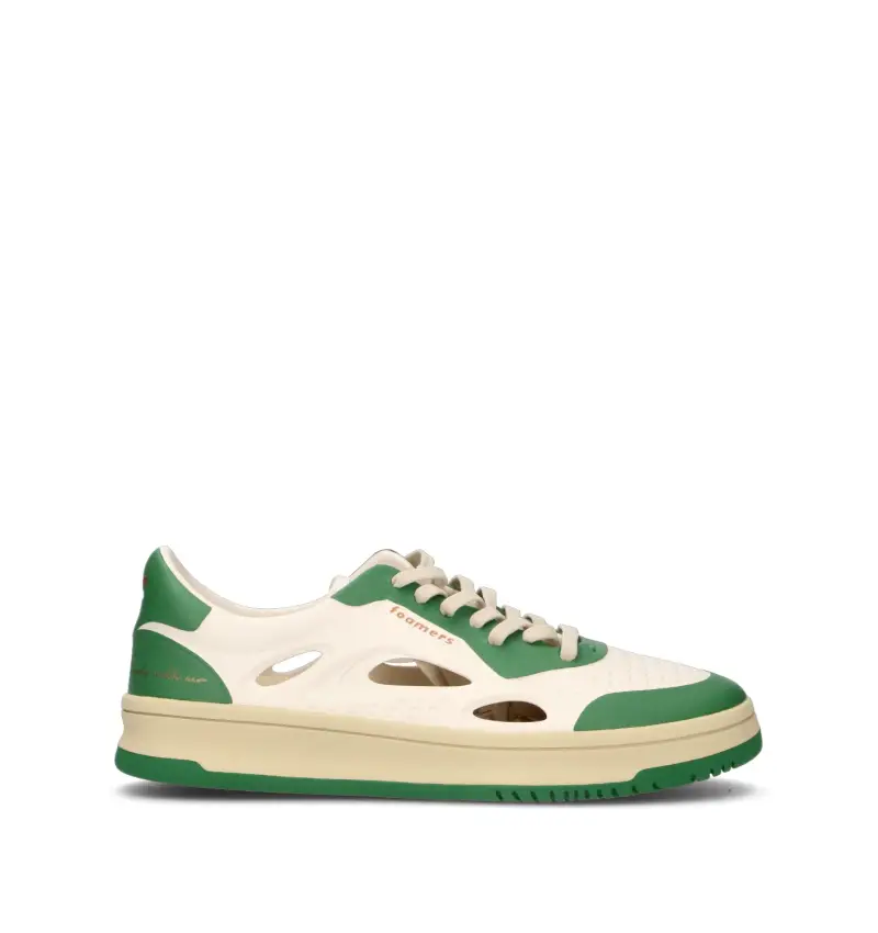 Sneaker donna bianca/verde Vario