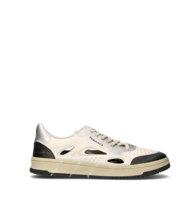 Sneaker uomo bianca/nera Vario