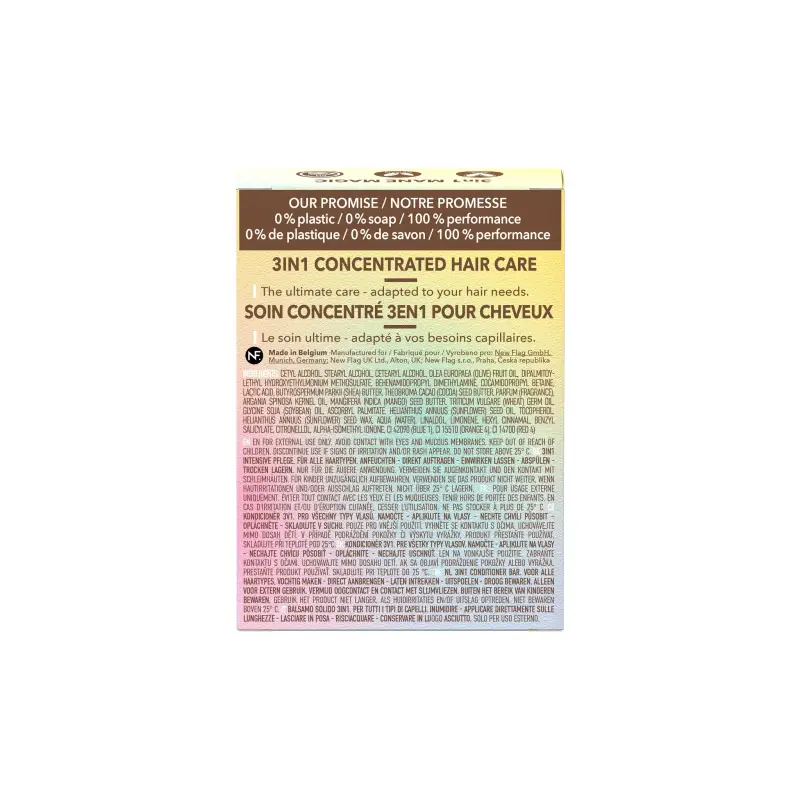 Cura dei Capelli Balsamo solido 3in1 ManeMagic - Capelli secchi miniatura 3