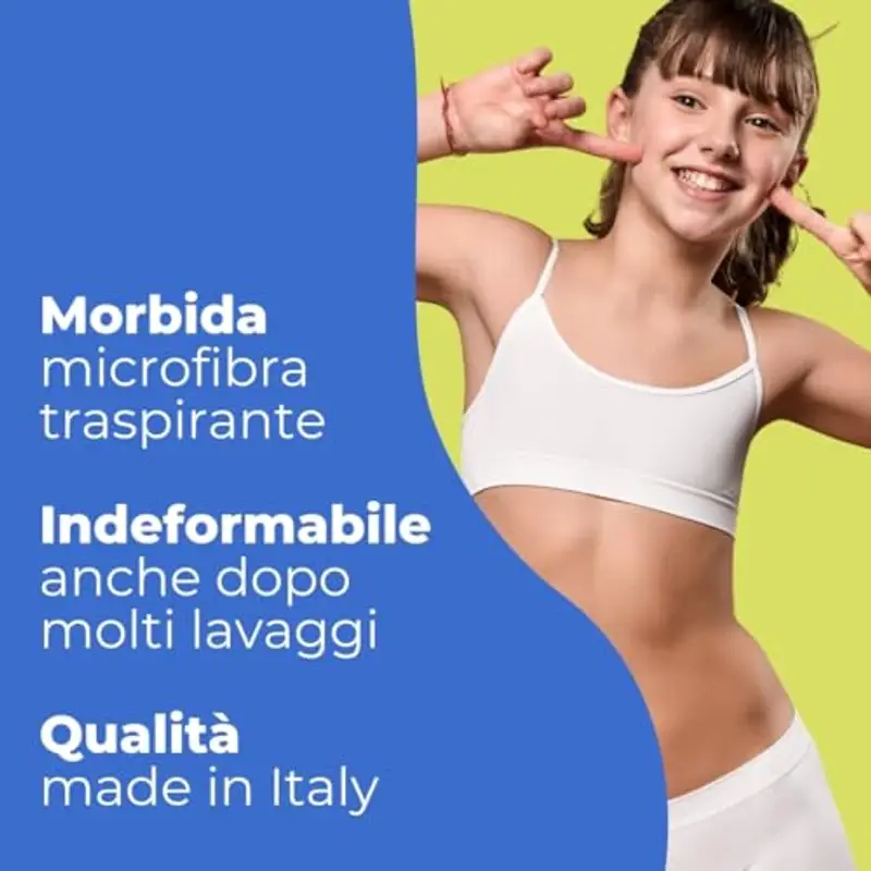 FOCENZA Top Bambina Bianco 2203795 miniatura 2