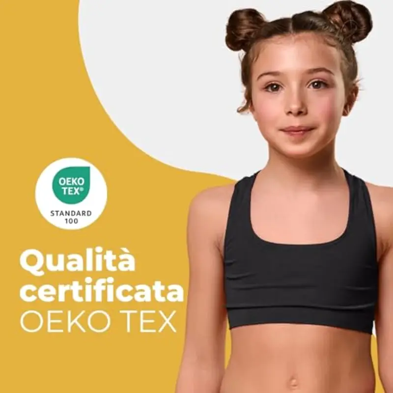 FOCENZA Top Bambina Nero 1221672 miniatura 3