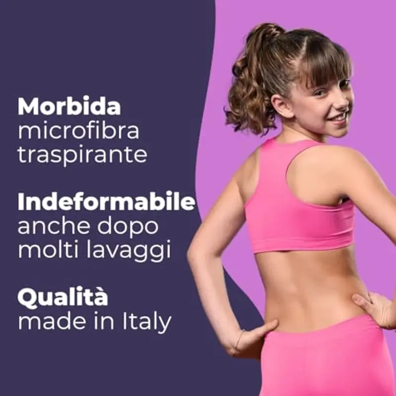 FOCENZA Top Bambina Nero 815521 miniatura 2