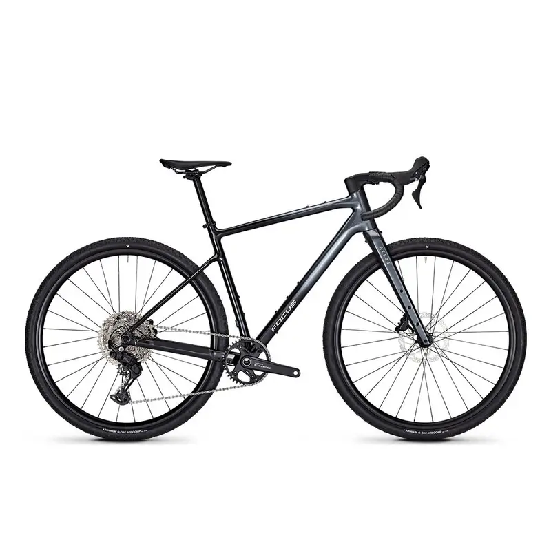 Atlas 6 7 Cues U6030 1X11V Steelgrey Black - Bici Gravel S/51