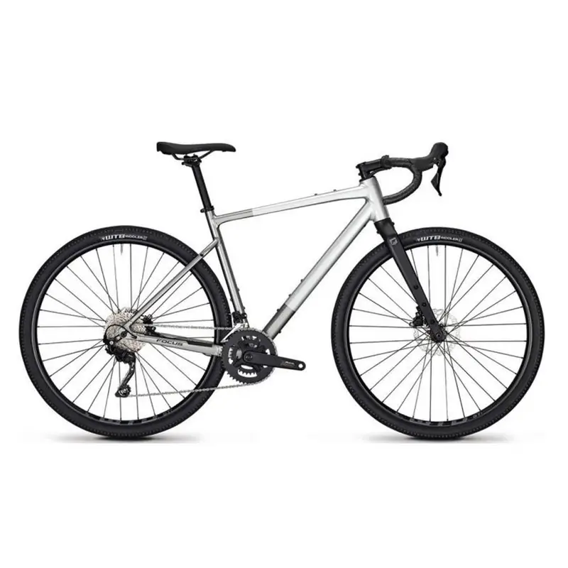 Gravel Atlas 6 7 Grx 400 Argento Grigio - Gravel Bike L/57